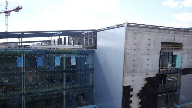 ELI-ALPS construction drone video (long) 16 September 2015 смотреть онлайн