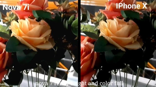 huawei nova 7i camera vs iPhone X Camera test смотреть онлайн