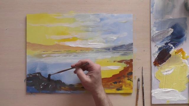 Живопись акрилом для самых начинающих художников смотреть онлайн