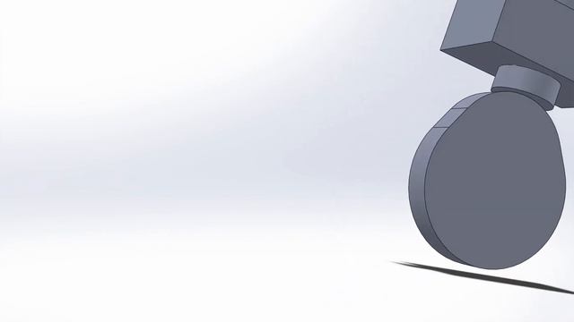 Cam and follower motion study with camera in SolidWorks смотреть онлайн