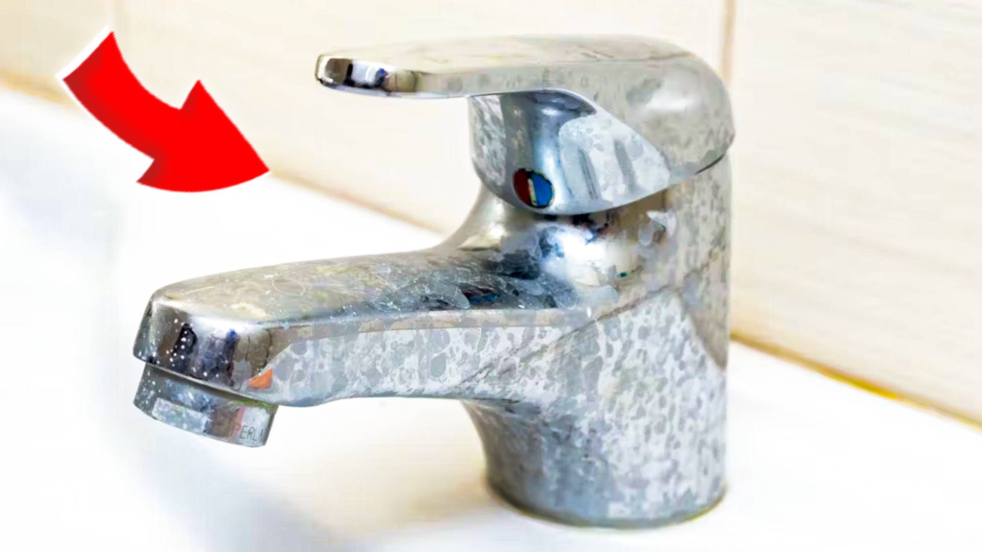 Как очистить известковый налет, на кране, сантехнике. Как отмыть кран ДО БЛЕСКА без усилий! смотреть онлайн