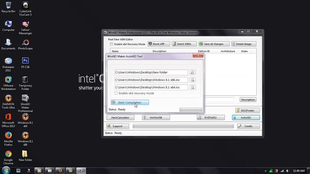 How To Combine 32bit & 64bit Windows ISO [HD] смотреть онлайн