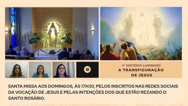 SANTO ROSÁRIO - 03/08/2024 - Sábado| AO VIVO às 4h смотреть онлайн