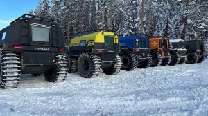 Вездеходы Тайфун со всей России. Экспедиция в честь 80-летия Великой Победы