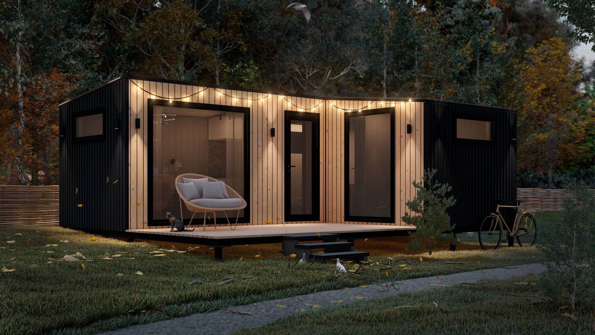 Модульный дом Корнер смотреть онлайн