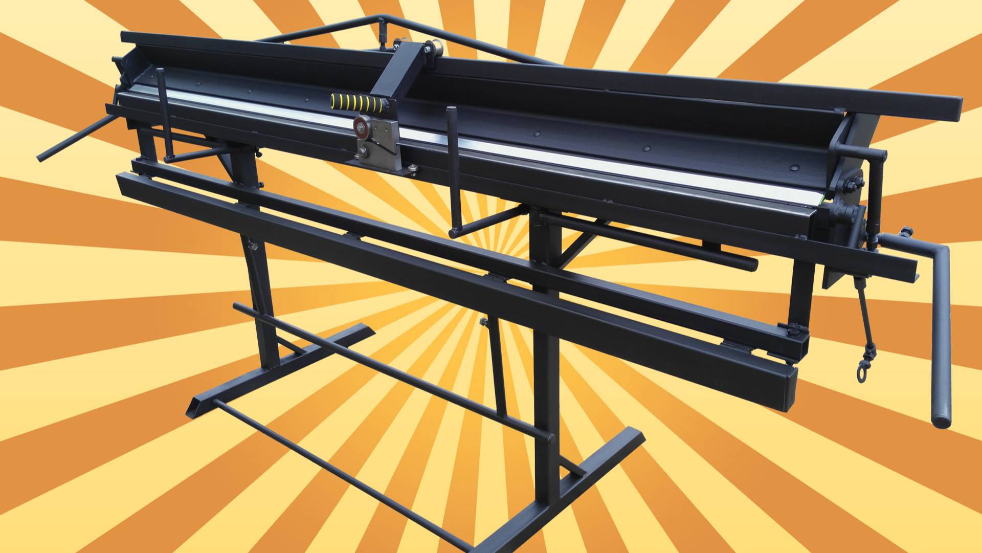 Настройка листогиба ЛГМ / Регулировка прижима листогиба