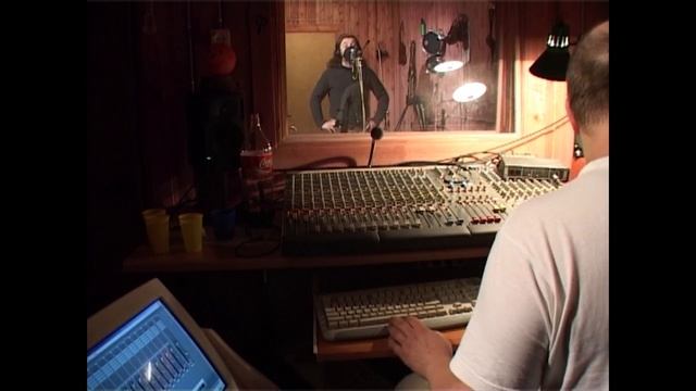 Репетиция группы ЛяМинорЪ. 2005 год.