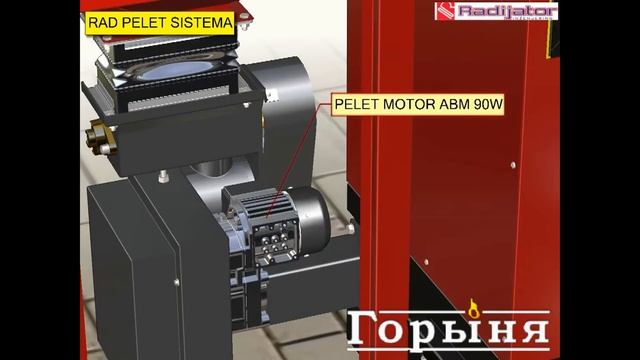 Пеллетные котлы Radijator EcoComfort 25, 35 и 45 кВт. смотреть онлайн