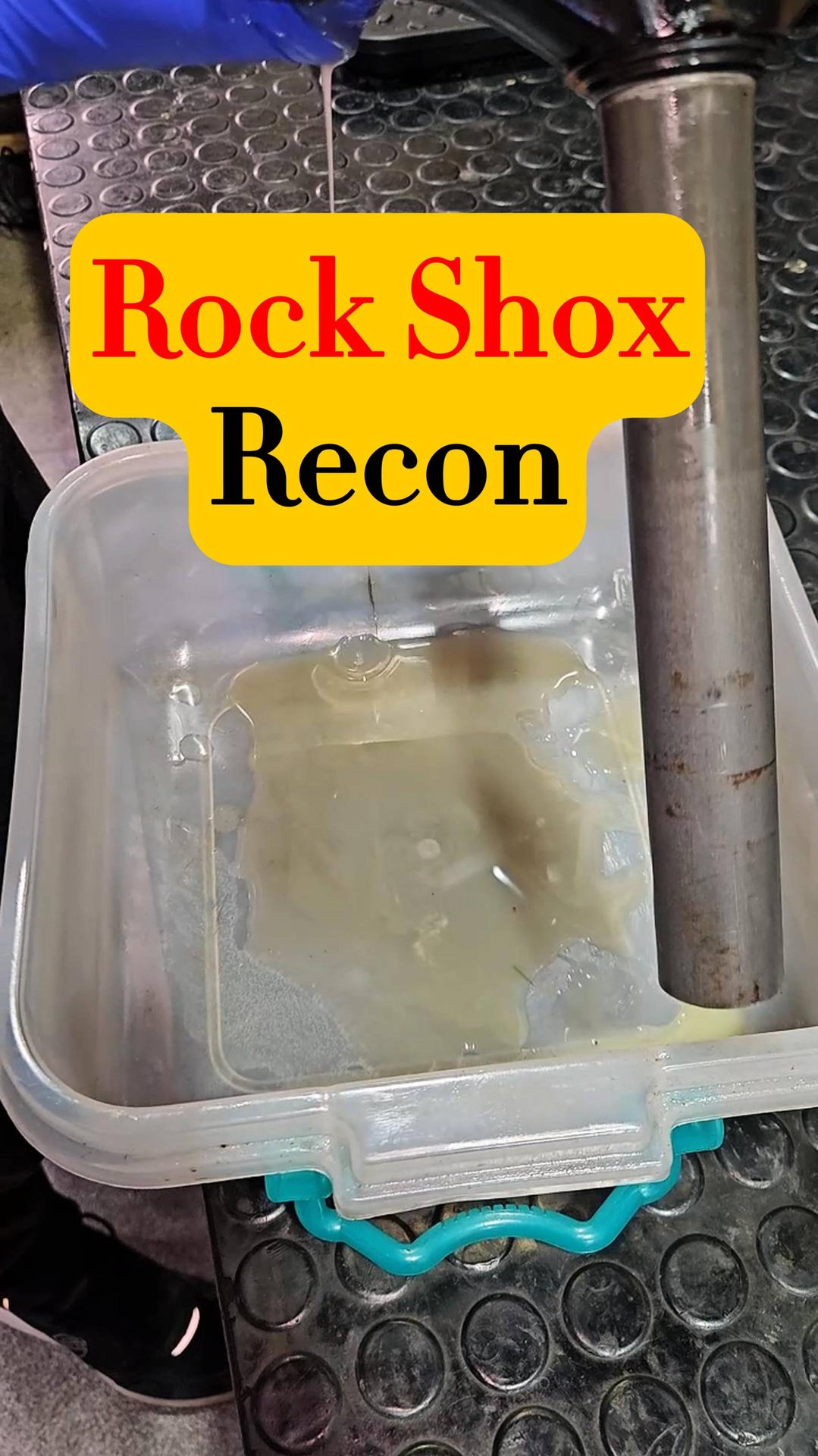 Переборка вилки Rock Shox Recon / После переборки