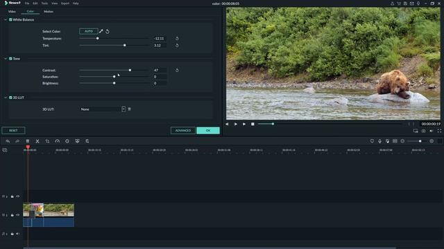 9 Color Correction Filmora смотреть онлайн