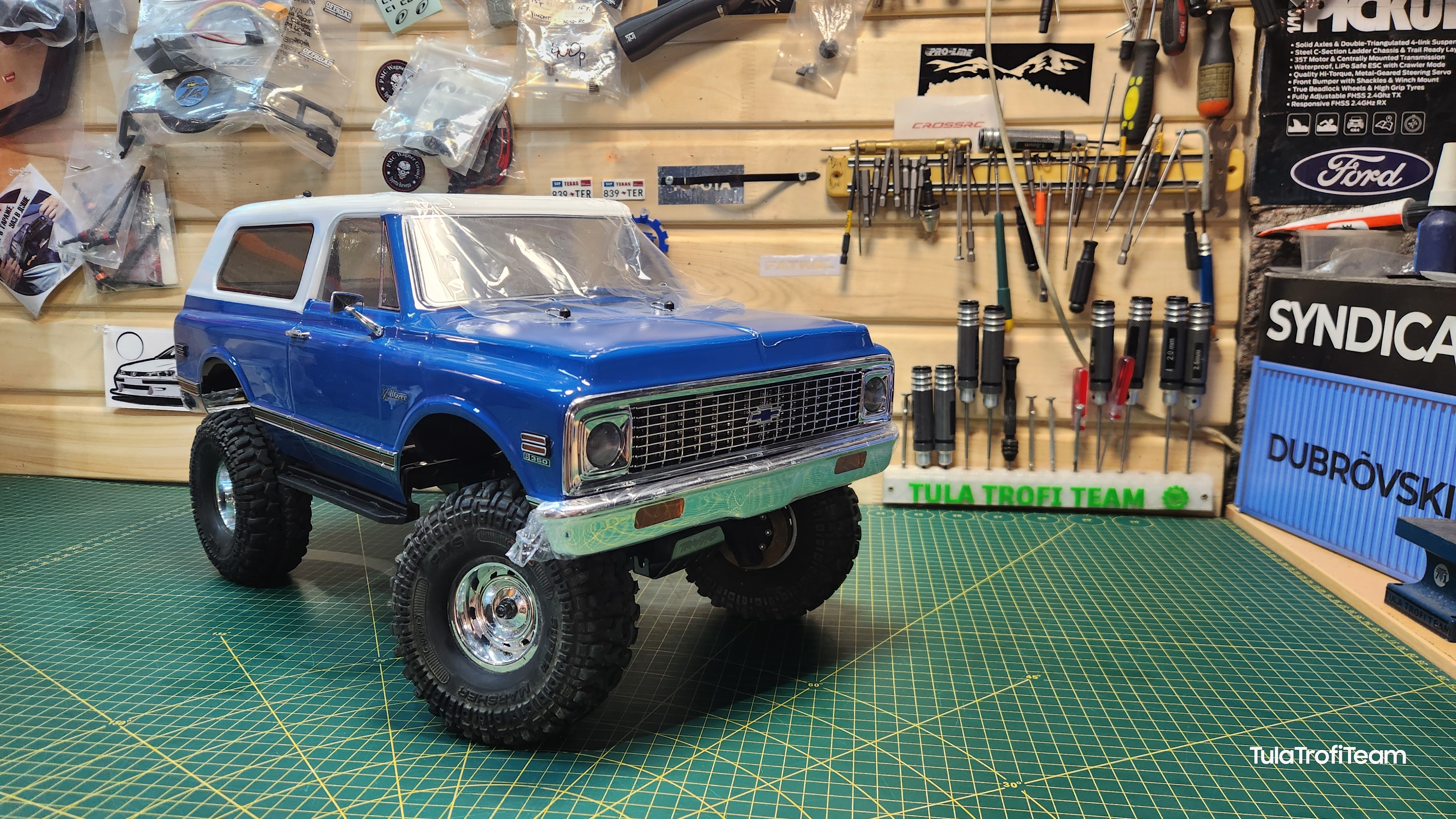 #minireview Traxxas trx4 Chevrolet blazer k5 смотреть онлайн