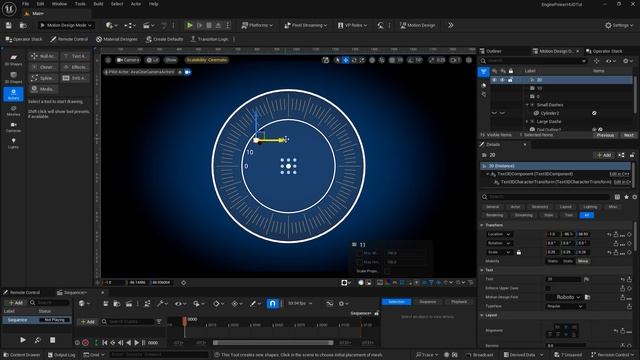 3 Learn to Create Motion Graphics and Designs with Unreal Engine Motion Design Tools Avalanche
