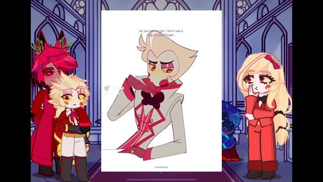 Hazbin Hotel react to Alastor! PART 2! | part 2/3 | смотреть онлайн