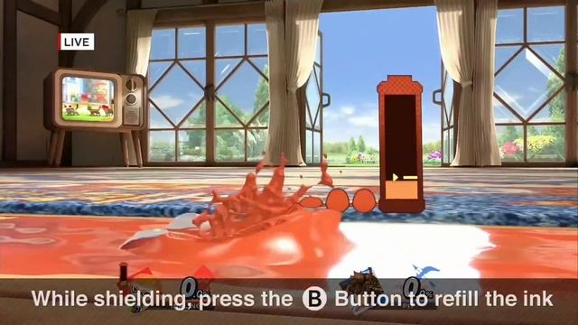Super Smash Bros. Ultimate New Character Inkling Gameplay - E3 2018