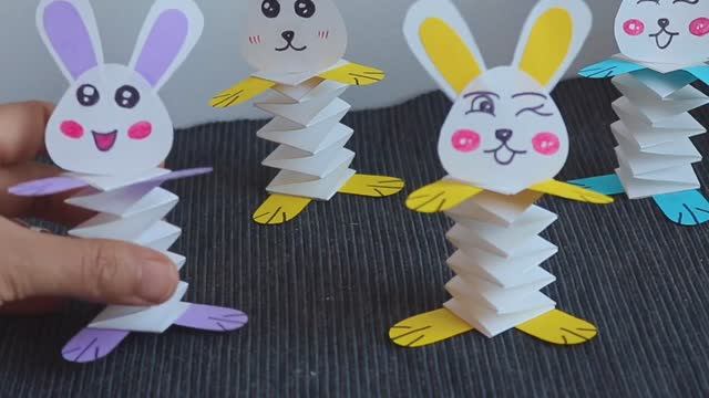 Как создать Кролика из бумаги 🐰 смотреть онлайн