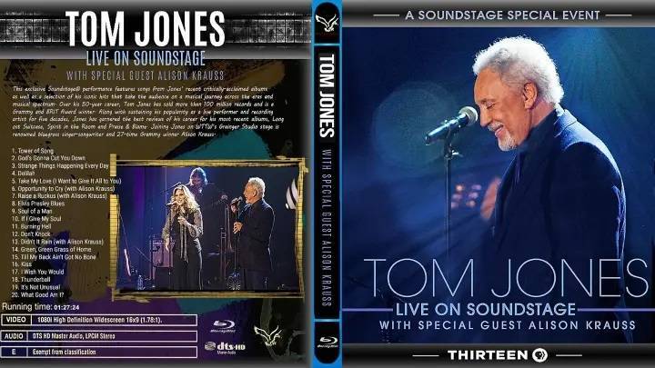 Tom Jones - Live on Soundstage - (2017) смотреть онлайн