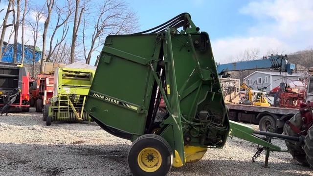 Пресс подборщик JohnDeere 550 N 1213 смотреть онлайн