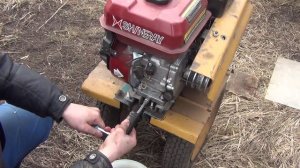 Замена масла в мотоблоке