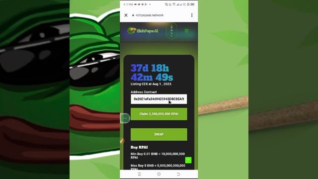 FREE 3,300,000,000 PEPE AI COIN | Available For Withdrawal - no investment смотреть онлайн