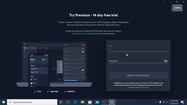 Connecting to Tux from Windows Using the Termius Client смотреть онлайн