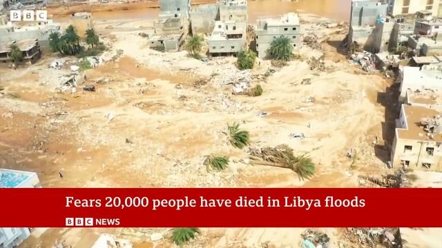 Libya flooding: Fears of up to 20,000 dead - BBC News смотреть онлайн
