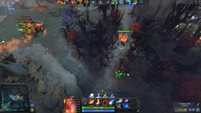 Lina vs Sniper Mid Dota 2 смотреть онлайн