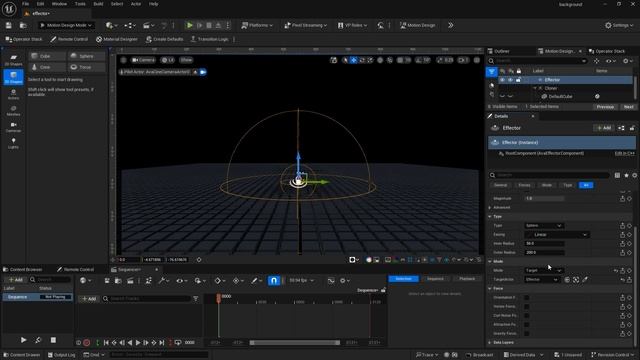 11 Unreal Engine Motion Design_ Cloners & Effectors
