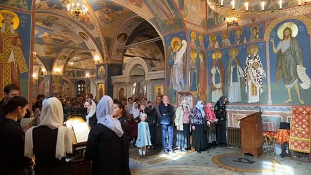Архиерейская Божественная Литургия в праздник Усекновения главы Иоанна Предтечи смотреть онлайн