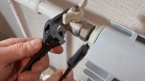 Замена прокладок на радиаторе. краны американки