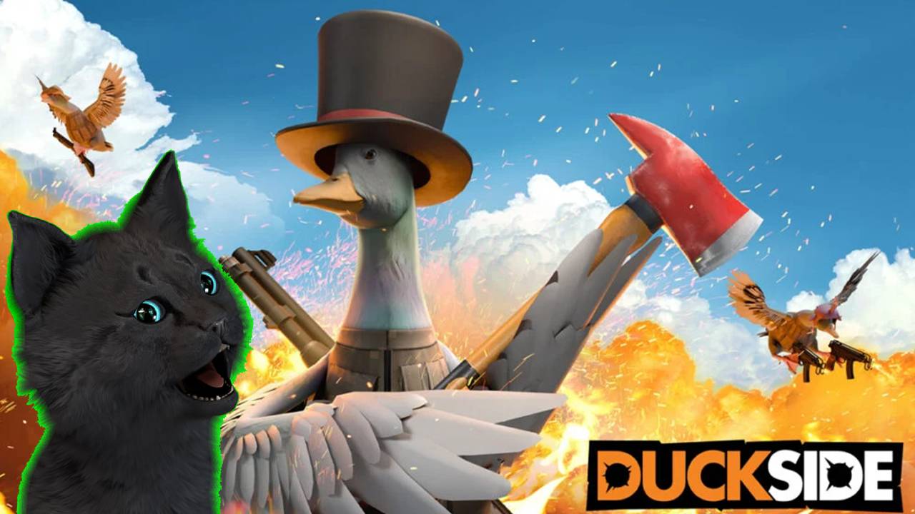 DUCKSIDE СУПЕР КОТ ВЫЖИВАЕТ В МИРЕ УТОК 🐱 Представьте, что играете в DayZ или Rust, но вы — утка смотреть онлайн
