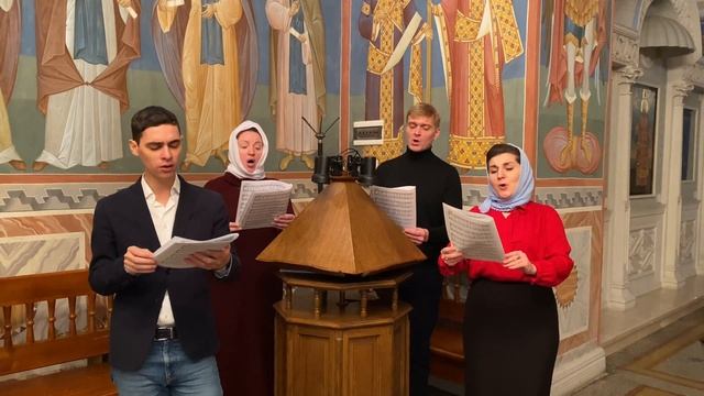 Д. Аллеманов - Ирмосы Рождества смотреть онлайн