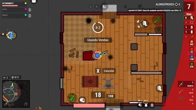 playing with surviv.io subscribers second part 3 of the live//inferno mode ft.suscribers |surviv.io смотреть онлайн