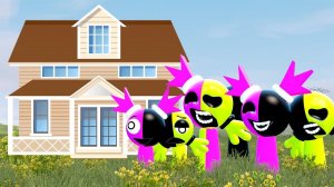 НОВОЕ ОБНОВЛЕНИЕ SPRUNKI KIKI И BOUBA PHASE SONG VS HOUSE в Garry's Mod! | Incredibox Sprunki