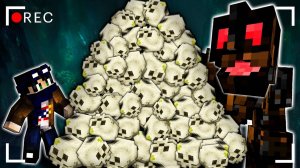 ЧТО В ЭТОЙ ПЕЩЕРЕ？ ЛОГОВО ЙЕТИ？ СНЕЖНЫЙ ЧЕЛОВЕК [ЧАСТЬ 2] - СТРАШИЛКИ МАЙНКРАФТ