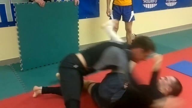 27.03.2016 "Only Man -7" Yakov Kononenko vs Razil Hisamov (grappling). смотреть онлайн