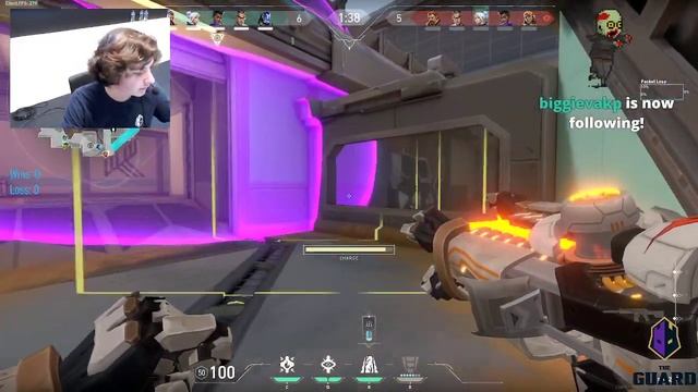 GUARD TRENT PRO BREACH GAMEPLAY ON FRACTURE - VALORANT смотреть онлайн