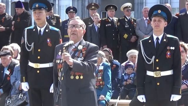 Яков Курикша - Поздравление с 70-ой годовщиной победы смотреть онлайн