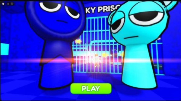 JEVIN ПРОТИВ SKY СПРУНКИ(SPRUNKI) в PRISON RUN! Obby в РОБЛОКС