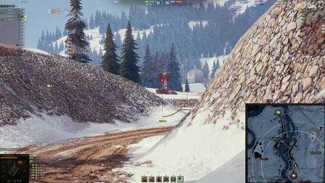 Ноунейм сделал ТОП-1 результат на FV215b 183 - Ваншоты в WOT на бабахе смотреть онлайн