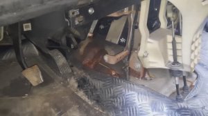 Замена радиатора печки (переднего) Гранд Старекс 2008 дизель механика