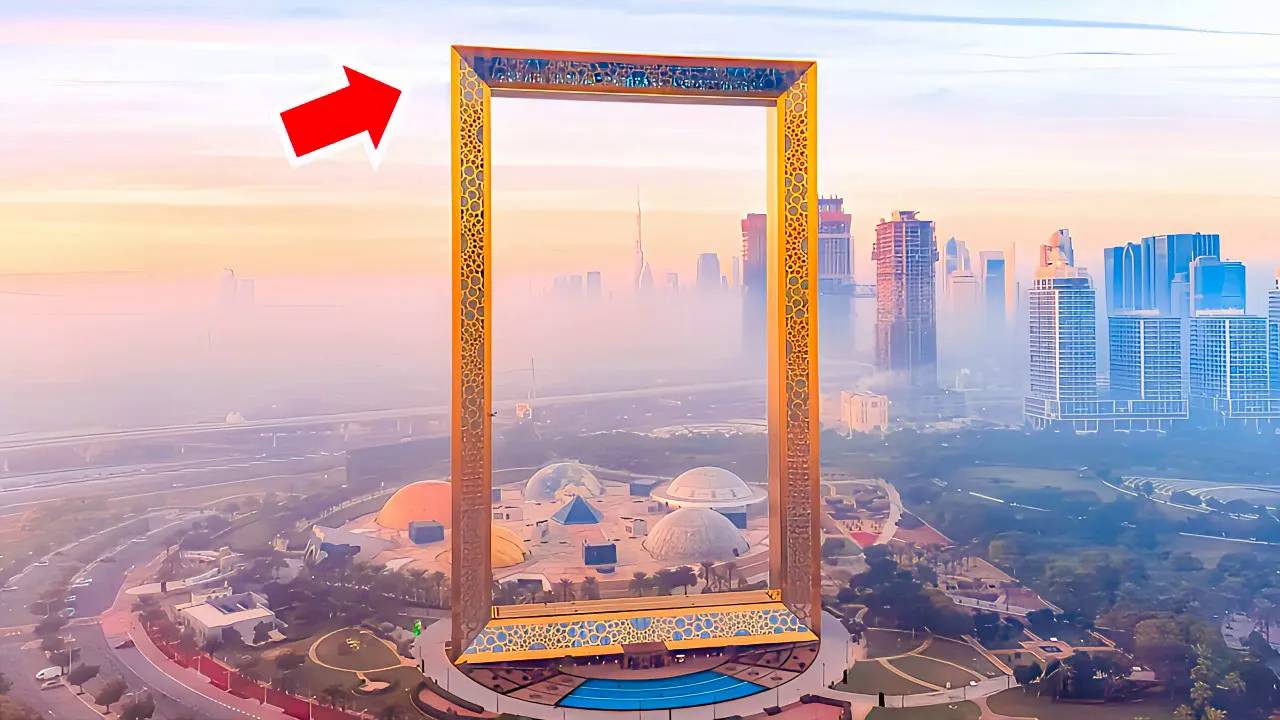 Inside The Dubai Frame, The World's Largest Picture Frame (Full Tour 4K Video)