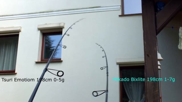 Tsuri Emotion 198cm 0-5g vs Mikado Bixlite 198cm 1-7g смотреть онлайн