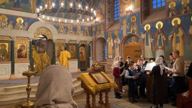 Божественная Литургия митр. Илариона смотреть онлайн