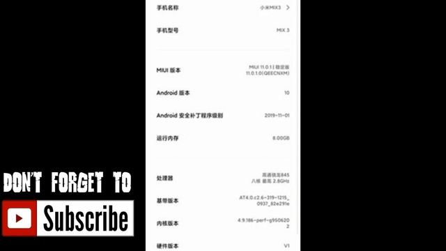 XIAOMI MI MIX 3 ANDROID 10 MIUI 11 LATEST SOFTWARE UPGRADE смотреть онлайн