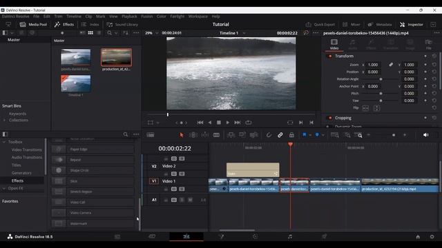 Davinci Resolve 18.5 Tutorial for Beginners | Full Crash Course (Urdu/Hindi) смотреть онлайн