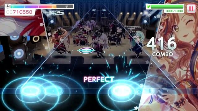 【バンドリ】Roseliaカバー楽曲『Bad Apple feat. nomico』Expert初見 смотреть онлайн