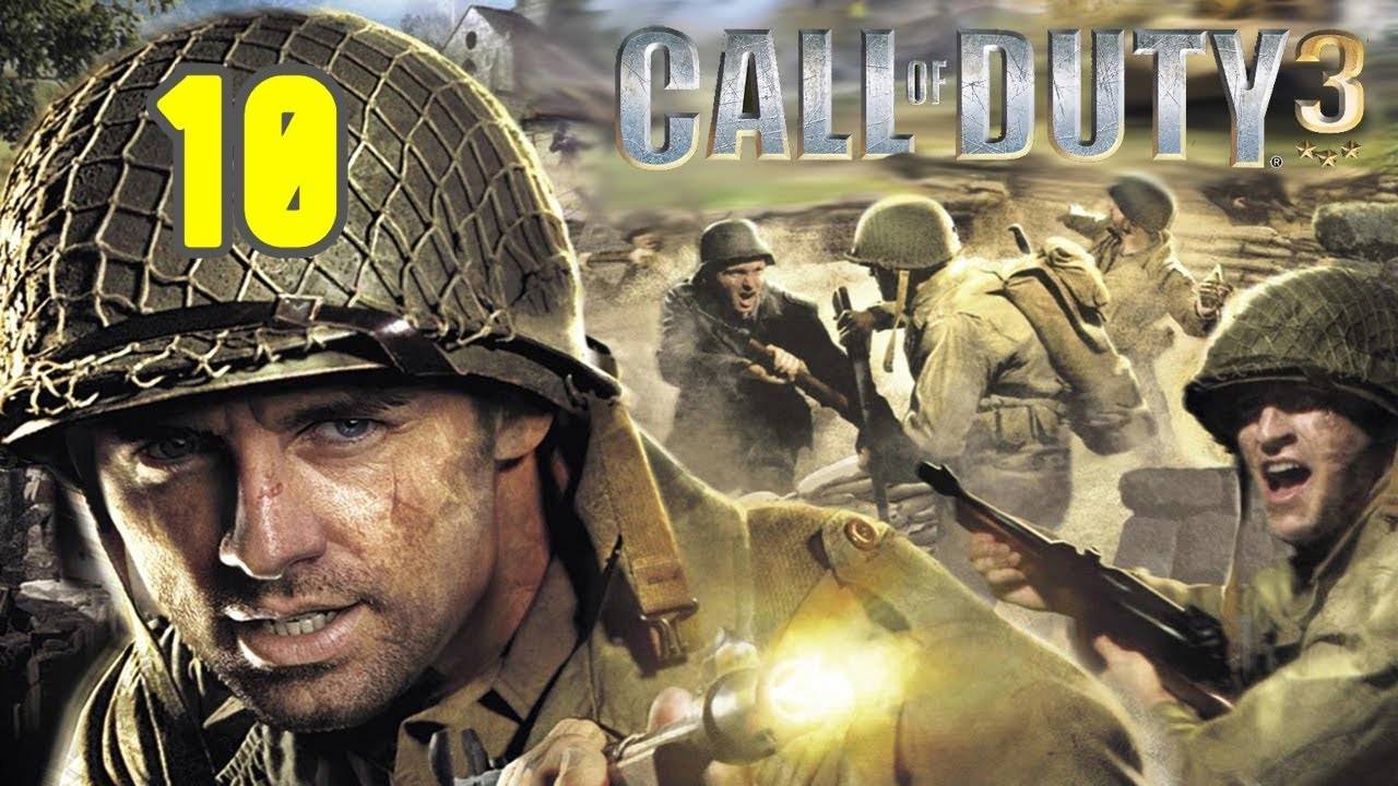Прохождение Call of Duty 3 #10 (The Crossroads)