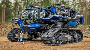 ВПЕЧАТЛЯЮЩАЯ ПРОМЫШЛЕННАЯ ТЕХНИКА, КОТОРАЯ РАБОТАЕТ НА ПОЛНУЮ МОЩНОСТЬ