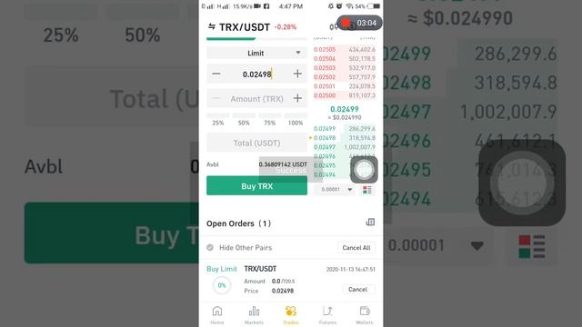Binance Trade Part 3 (TRX/XRP/USDT) смотреть онлайн