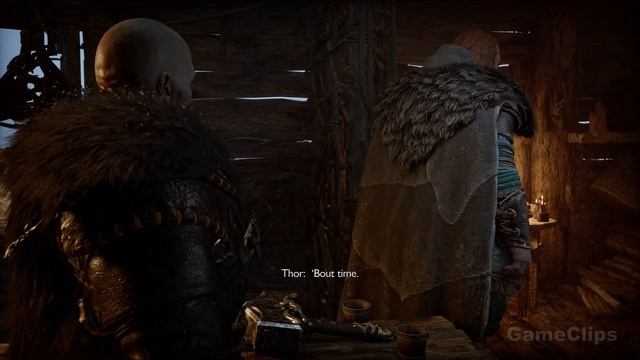 Cloaked Kratos Vs Thor Boss Fight - God Of War Ragnarok New Game + смотреть онлайн